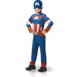 Rubie's 640832M Marvel Avengers Captain America Classic Child Costume, Boys, 5-6 years