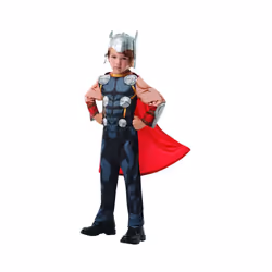 Thor Avengers Assemble Classic MARVEL costume superhero Carnival Size - multicoloured, S