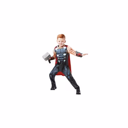 Rubie's Official Marvel Avengers Thor Deluxe Childs Costume, Kids Superhero Fancy Dress
