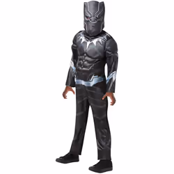 Rubie's Official Marvel Avengers Black Panther Deluxe Childs Costume, Kids Superhero Fancy Dress