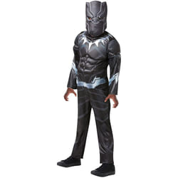 Rubie's Official Marvel Avengers Black Panther Deluxe Childs Costume, Kids Superhero Fancy Dress