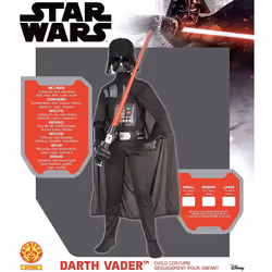 Rubie's Official Disney Star Wars Darth Vader Classic Child Costume, Kids Fancy Dress - Additional view 4