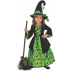 Rubie's Witch Child's Costume  Green  X-Small