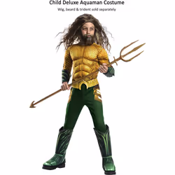Rubie's Official DC Comics Aquaman The Movie, Childs Deluxe Super Hero Costume