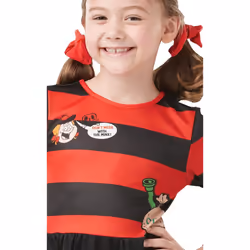 Rubie's Official Beano Minnie the Minx, Child Costume, Book Week Character - Medium Age 5-6, Height 116 cm