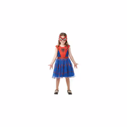 Rubie's Official Marvel Spider-Girl Deluxe Child's Costume, Superhero Fancy Dress, Child's Toddler Size Age 2-3, Height 98 cm