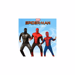 Rubie's Child's Marvel Spider-Man Far from Home Deluxe Spider-Man Stealth Costume & Mask  Small