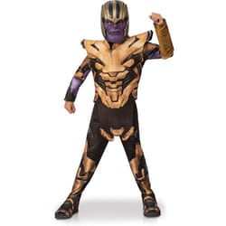 Rubie's Official Marvel Avengers Endgame Thanos Classic Childs Costume, Kids Superhero Fancy Dress