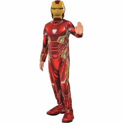 Rubie's Official Marvel Avengers Endgame Iron Man Classic Childs Costume, Kids Superhero Fancy Dress