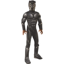 Rubie's Official Marvel Avengers Endgame Black Panther Deluxe Childs Costume, Kids Superhero Fancy Dress