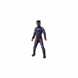 Rubie's Official Avengers Black Panther Battle Suit, Deluxe Child Costume - Small, Age 3-4, Height 117 cm