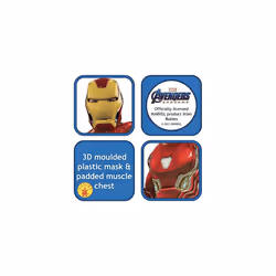 Rubies Marvel Avengers: Endgame Deluxe Iron Man Mark 50 Childs Costume & Mask