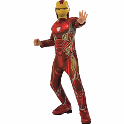 Rubie's Official Avengers Endgame Iron Man, Deluxe Child Costume - Small, Age 3-4, Height 117 cm