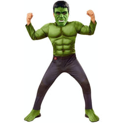 Rubie's Official Marvel Avengers Endgame Hulk Deluxe Childs Costume, Kids Superhero Fancy Dress