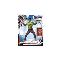 Rubie's Official Marvel Avengers Endgame Hulk Deluxe Childs Costume, Kids Superhero Fancy Dress