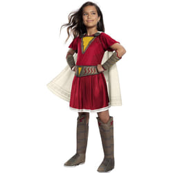 Rubie's Official DC Comic Shazam Mary Deluxe Girls Costume, Kids Super Hero Fancy Dress
