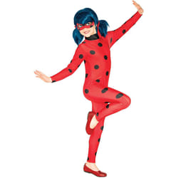 Rubie's Official Miraculous Ladybug Childs Classic Costume and Eye mask, Superhero