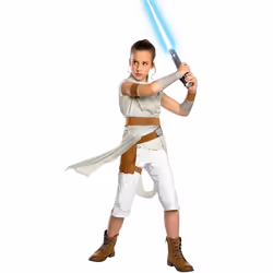 REY DELUXE EPISODE 9 COSTUME  - CHILDRENS - S