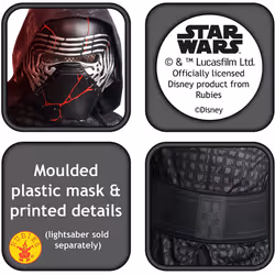 Rubie's Official Disney Star Wars Ep 9, Kylo Ren Childs Costume