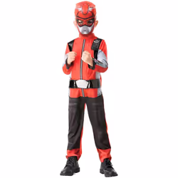 Rubie's Official Power Rangers, Beast Morphers Costume - Red Ranger Deluxe Childs Costume