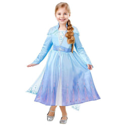 ) Child Deluxe Elsa Dress Girls Costume - Frozen 2 - Large (Age 7-8