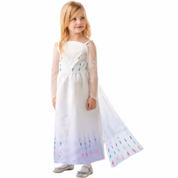 Frozen 2 Frozen Elsa Epilogue Dress Costume - 7-8 Years