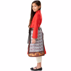 Mulan Child Deluxe Costume - 5-6 Years