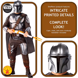 Rubie's Official Disney Star Wars The Mandalorian Adult Costume
