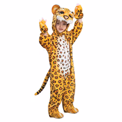 Silly Safari Costume  Leopard Costume  Toddler  One Color  Standard Packaging