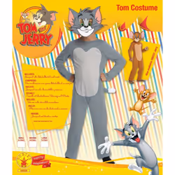 Rubie's Official Tom and Jerry, Tom Child's Costume - Small 3-4 Years