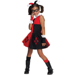 Rubie's Official DC Comic Harley Quinn Child's Costume, Tutu Dress, Girls Super Villain