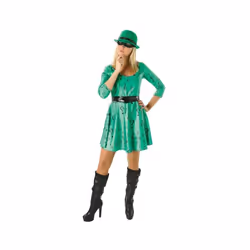 DC Classic Female Riddler. Batman Movie Fancy Dress Costume - XS