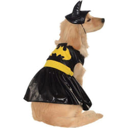 Rubie's Costume DC Heroes and Villains Collection Pet Costume  Batgirl Costume  Black/Gray  S Neck 12 Girth 17 Back 11 US