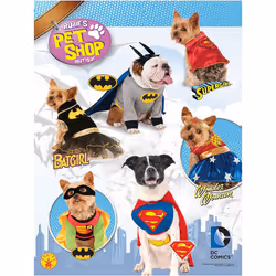 Rubie's 887892S Official Superman Pet Dog Costume, Small