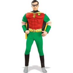 DC Comics Robin Adult Deluxe with Muscle Chest - M