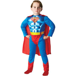 Rubie's Official Child's Dc Comics Metallic Chest Superman - Small