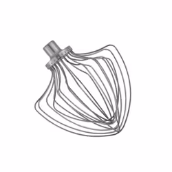 KitchenAid 11-Wire Whip for select 5  5.5 and 6 Quart Bowl-Lift Stand Mixers Silver