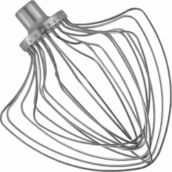 KitchenAid 11-Wire Whip for select 5  5.5 and 6 Quart Bowl-Lift Stand Mixers Silver