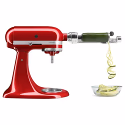 KitchenAid Fruit and Vegetable Spiralizer Attachment Stand Mixer Polished Aluminum