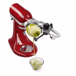 KitchenAid Fruit and Vegetable Spiralizer Attachment Stand Mixer  Polished Aluminum