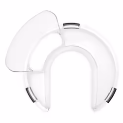 KitchenAid KSMTHPS Secure Pouring Shield Fits 4.5-5 Quart Tilt-Head Stand Mixers Clear