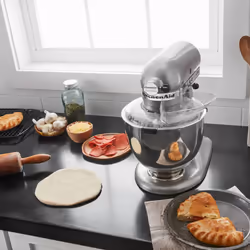 KitchenAid KSMTHPS Secure Pouring Shield  Fits 4.5-5 Quart Tilt-Head Stand Mixers  Clear