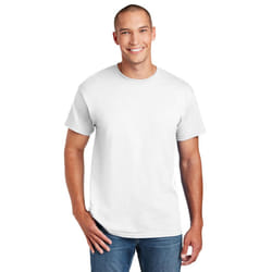 Gildan Men's DryBlend Classic T-Shirt  White  Medium