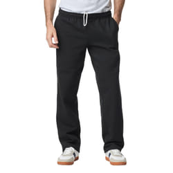 Gildan Adult Fleece Open Bottom Sweatpants with Pockets  Style G18300  Black XX-Large