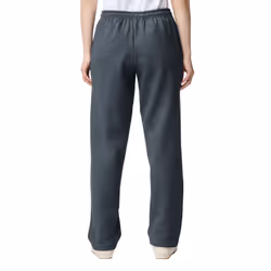 Gildan Adult Fleece Open Bottom Sweatpants with Pockets  Style G18300  Dark Heather  2X-Large