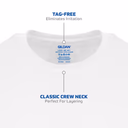 Gildan Men's Crew T-Shirts Multipack Style G1100 White 6-Pack Large