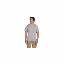 gildan Mens DryBlend Workwear T-Shirts with Pocket 2-Pack Sport grey