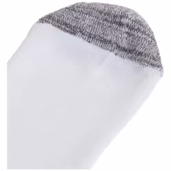 Gildan Men's Polyester Half Cushion Crew Socks  12-Pairs  White  Shoe