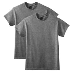 Gildan Unisex Adult Dryblend T-shirt  Style G8000  Multipack Shirt  Graphite Heather 2-pack  XX-Large US
