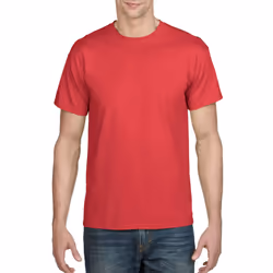 gildan Mens DryBlend T-Shirt Style g8000 2-Pack Red Small